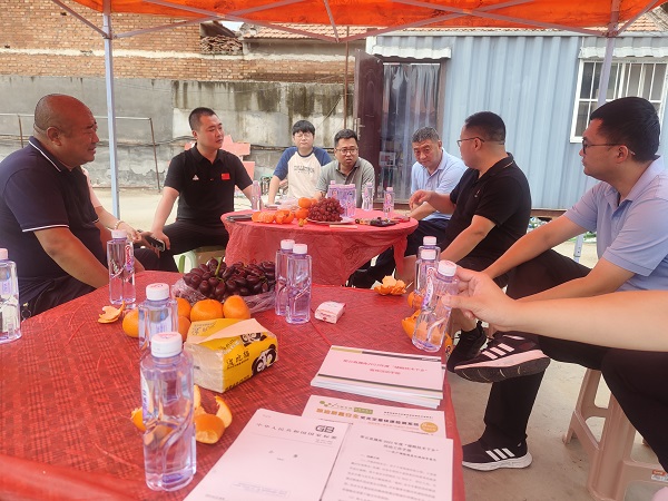 南京微測配合中儲糧密云直屬庫開展儲量技術下鄉活動