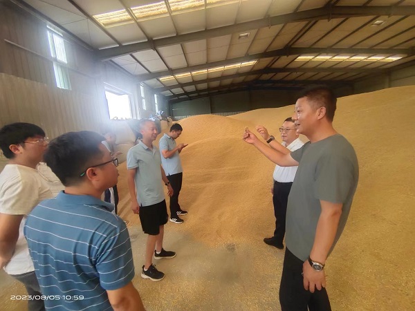 南京微測配合中儲糧密云直屬庫開展儲量技術下鄉活動